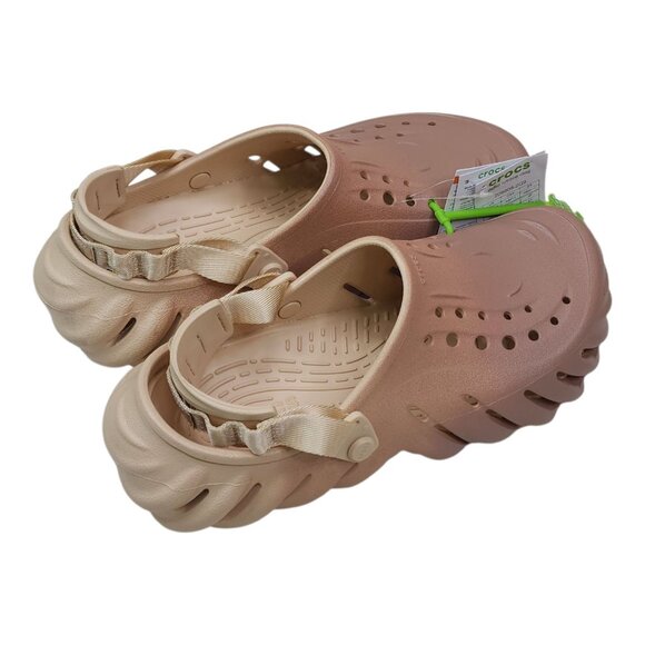 Crocs Echo Ombre Clog Dual-Tone Sandals With Strap Mens Size 11 - Picture 5 of 14